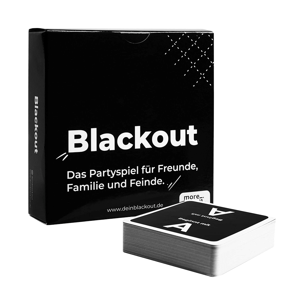 Favedrinks - Blackout - Partyspiel für Partybegeisterte