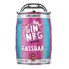 Bild von FASSBAR "GIN NRG" Gin & Energy Partyfass 5L