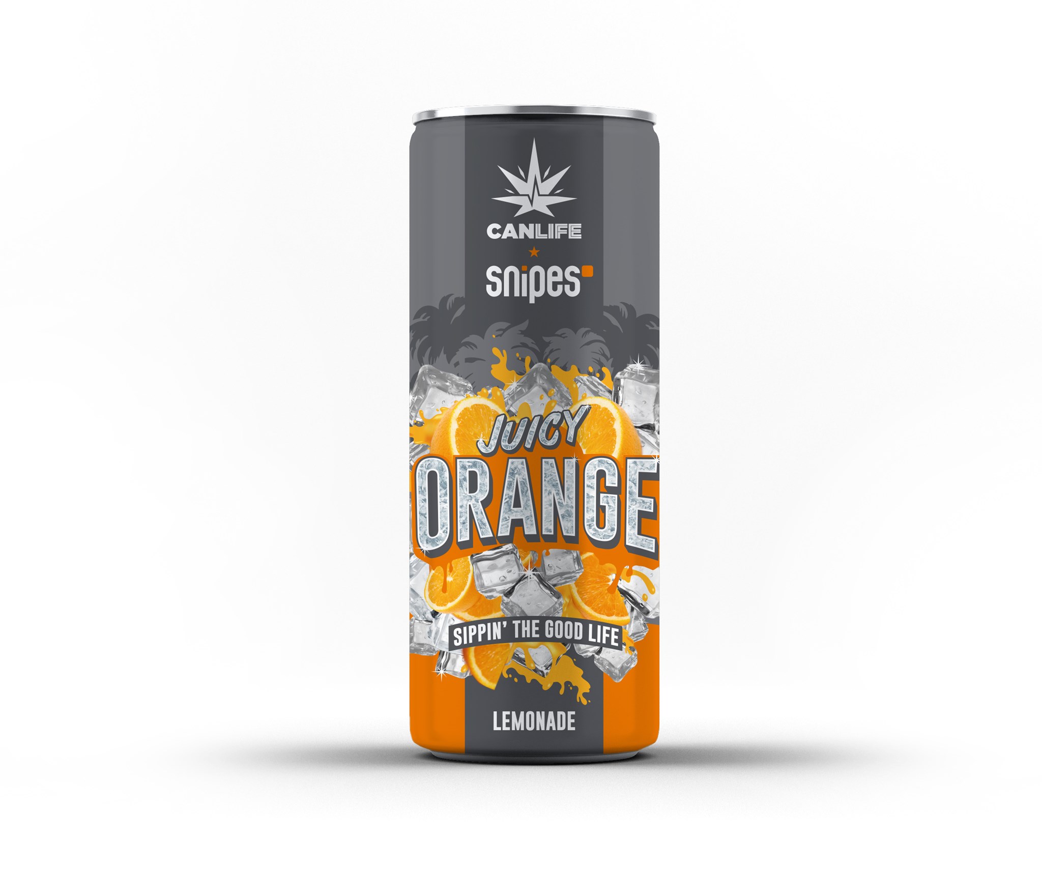 Bild von Snipes JUICY ORANGE Limonade Dose 250ML